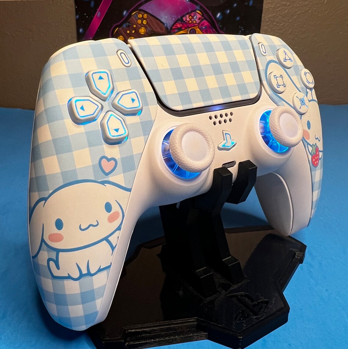 Cute Cartoon theme RGB LED Baby Blue White Pastel Premium