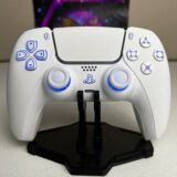 Soft Touch White - RGB LED - Custom Wireless Controller for PS5 Or PC