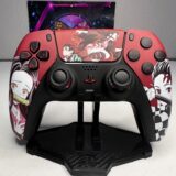 Demon Slayer - Tanjiro And Nezuko - RGB LED - Custom Controller for PS5 Or PC