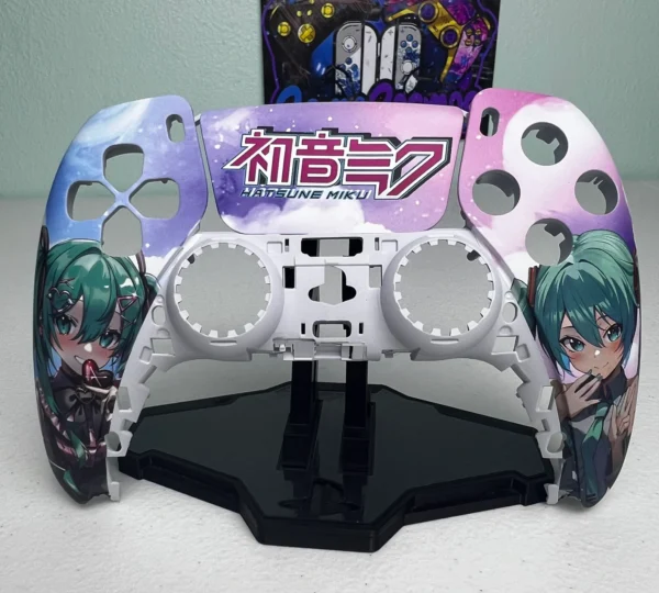 Hatsune Miku - RGB LED - Custom Wireless Controller For PS5 Or PC - Image 9