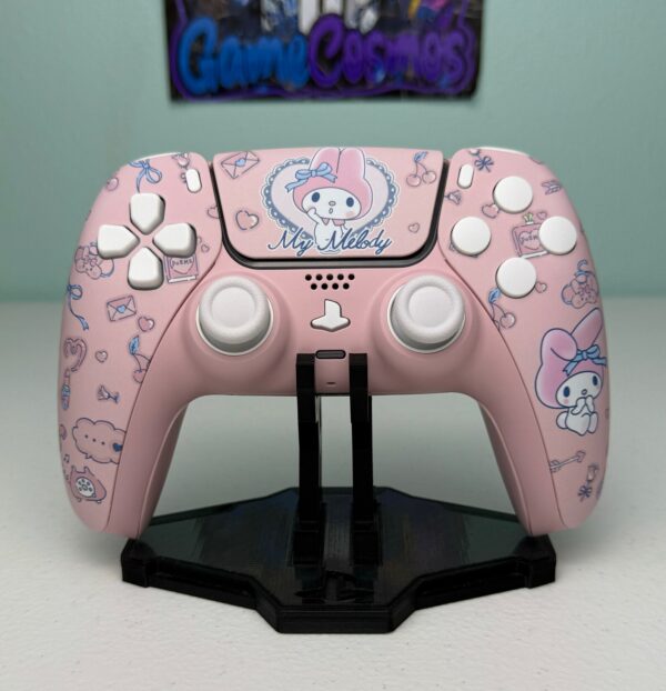 Sanrio My Melody - RGB LED - Sakura Pink - Custom Controller for PS5 Or PC - Image 6