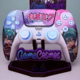 Hatsune Miku - RGB LED - Custom Wireless Controller For PS5 Or PC