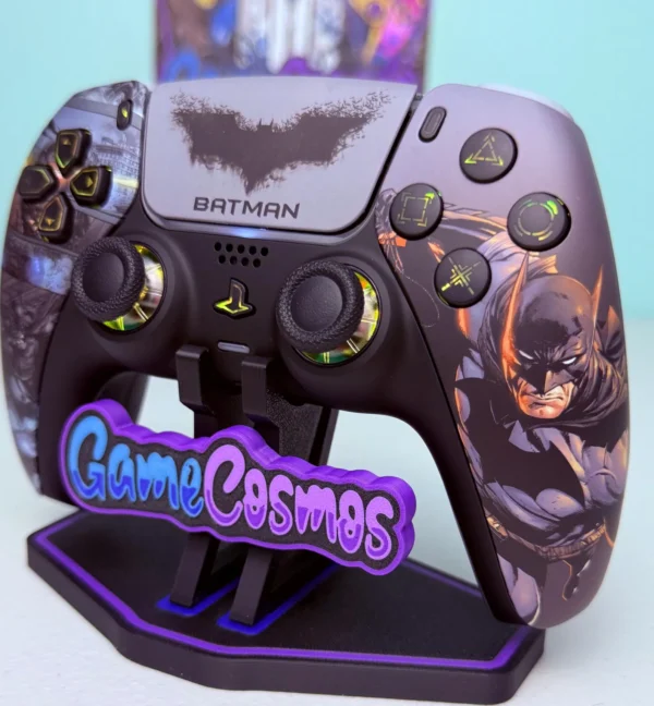 DC Comics Batman - Dark Knight Manga - RGB LED - Custom Controller For PS5 Or PC - Image 4