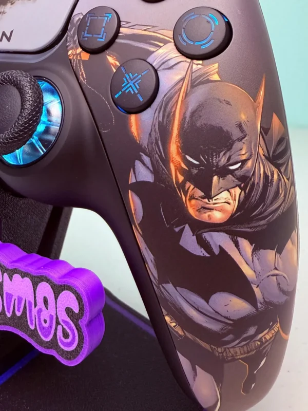 DC Comics Batman - Dark Knight Manga - RGB LED - Custom Controller For PS5 Or PC - Image 5