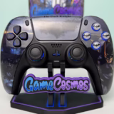 DC Comics Batman - Dark Knight Manga - RGB LED - Custom Controller For PS5 Or PC