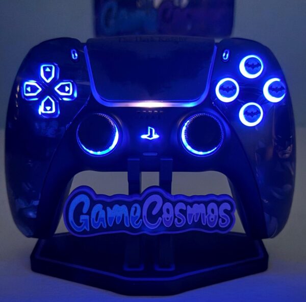 DC Comics Batman - Dark Knight Manga - RGB LED - Custom Controller For PS5 Or PC - Image 7
