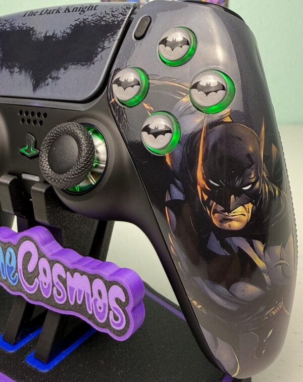 DC Comics Batman - Dark Knight Manga - RGB LED - Custom Controller For PS5 Or PC - Image 5