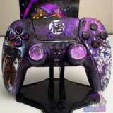 Goku Vs Frieza - DBZ DragonBallZ Anime - RGB LED Custom Controller For PS5 Or PC