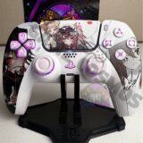 Genshin Impact - RGB LED - Custom Wireless Controller for PS5 Or PC