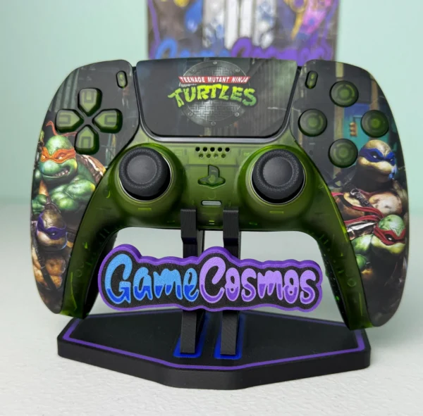 TMNT Teenage Mutant Ninja Turtles - RGB LED - Custom Controller For PS5 Or PC - Image 11
