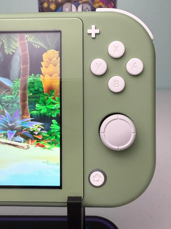 Matcha Green - Pure White Accents - Soft Touch Pastel - Custom Switch Lite - Image 3