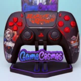 Harley Quinn Inspired - RGB LED - Custom Wireless Controller for PS5 Or PC