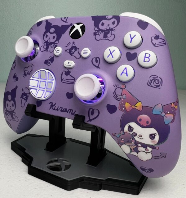 Sanrio Kuromi - Soft Violet - RGB LED - Custom Controller For Xbox Or PC - Image 3