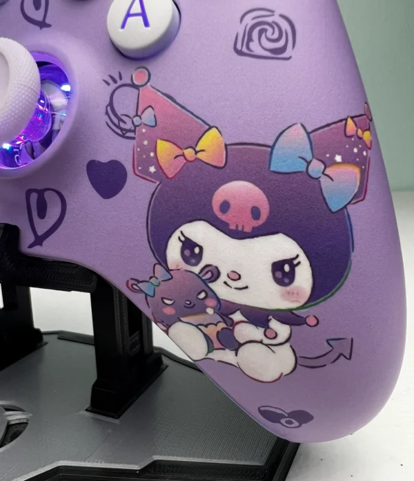 Sanrio Kuromi - Soft Violet - RGB LED - Custom Controller For Xbox Or PC - Image 4