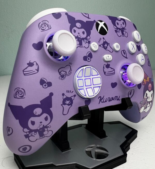 Sanrio Kuromi - Soft Violet - RGB LED - Custom Controller For Xbox Or PC - Image 5