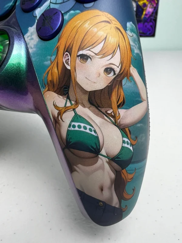 One Piece Sanji & Nami & Nico Robin - RGB LED - Custom Controller for PS5 Or PC - Image 6
