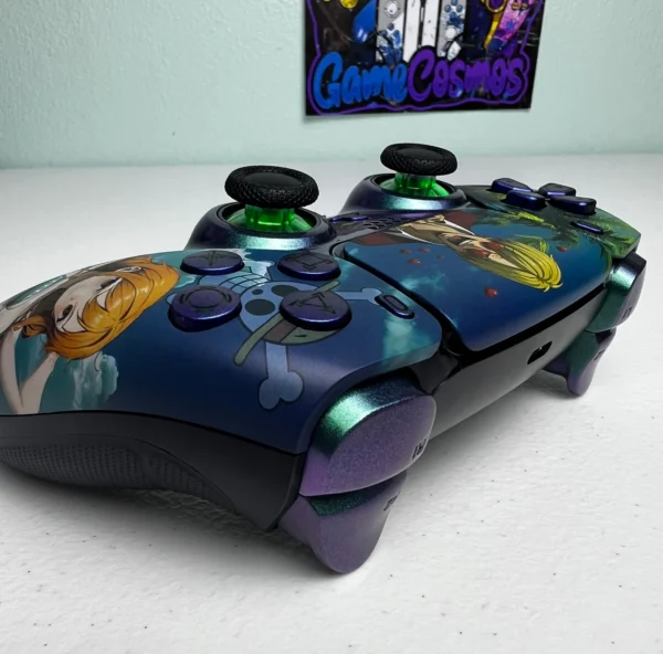 One Piece Sanji & Nami & Nico Robin - RGB LED - Custom Controller for PS5 Or PC - Image 8