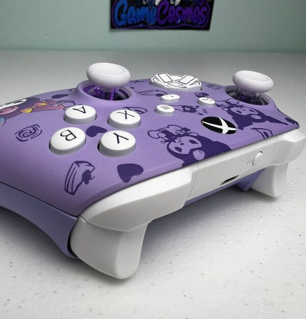 Sanrio Kuromi - Soft Violet - RGB LED - Custom Controller For Xbox Or PC - Image 6