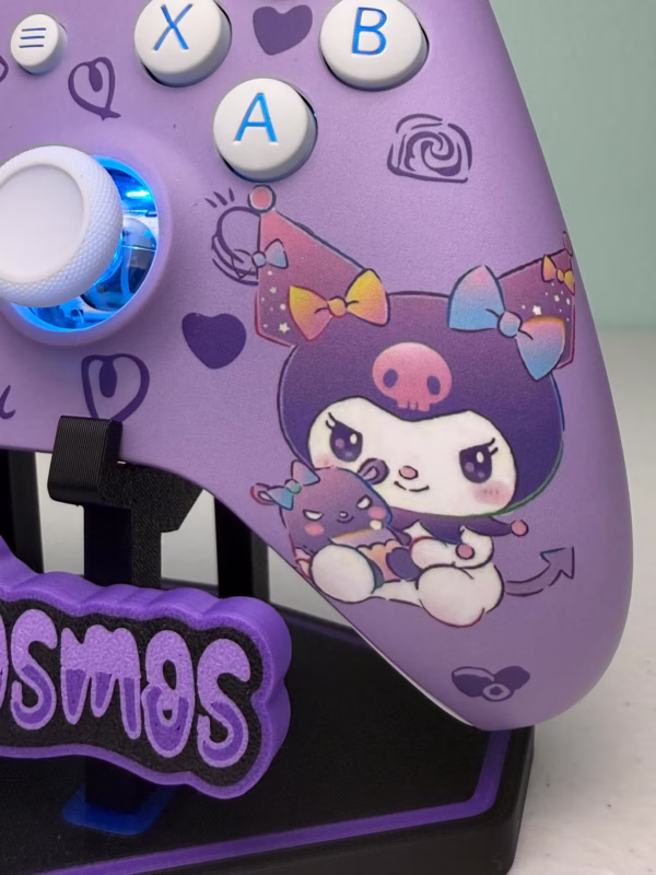 Sanrio Kuromi - Soft Violet - RGB LED - Custom Controller For Xbox Or PC - Image 4