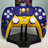 The Simpsons - Homer & Bart Simpson - RGB LED - Custom Controller For PS5 Or PC