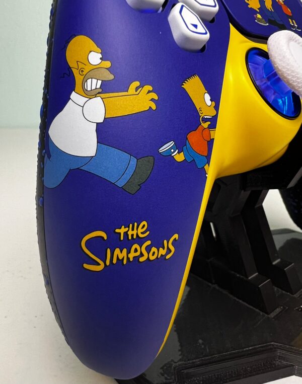 The Simpsons - Homer & Bart Simpson - RGB LED - Custom Controller For PS5 Or PC - Image 6