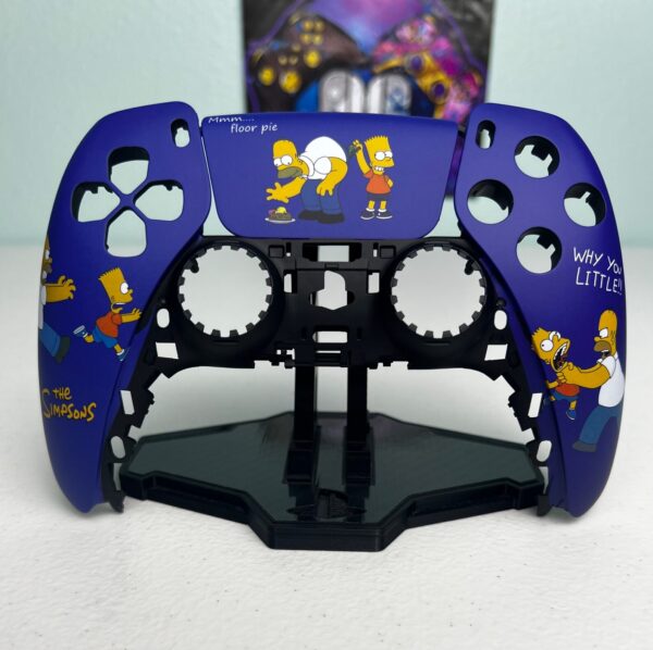 The Simpsons - Homer & Bart Simpson - RGB LED - Custom Controller For PS5 Or PC - Image 10
