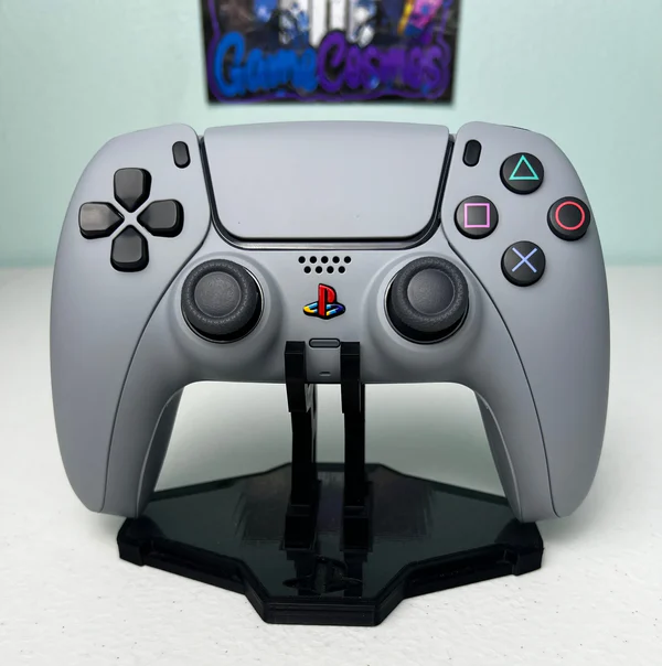 Custom PS1 Original Gray Retro - Custom Wireless Controller for PS5 Or PC