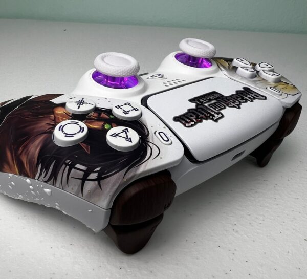 Attack On Titan - RGB LED - Custom Wireless Controller for PS5 Or PC - Image 6
