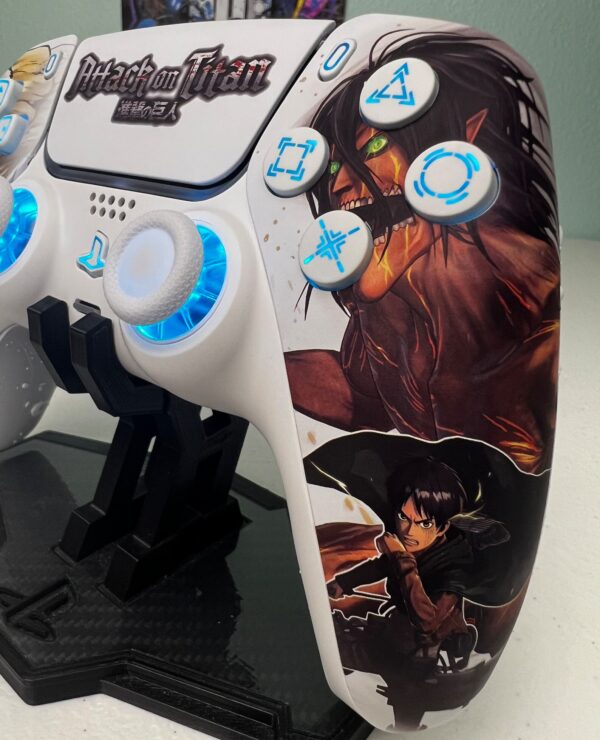 Attack On Titan - RGB LED - Custom Wireless Controller for PS5 Or PC - Image 3