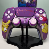 Sanrio Pompompurin - RGB LED - Custom Wireless Controller for PS5 Or PC