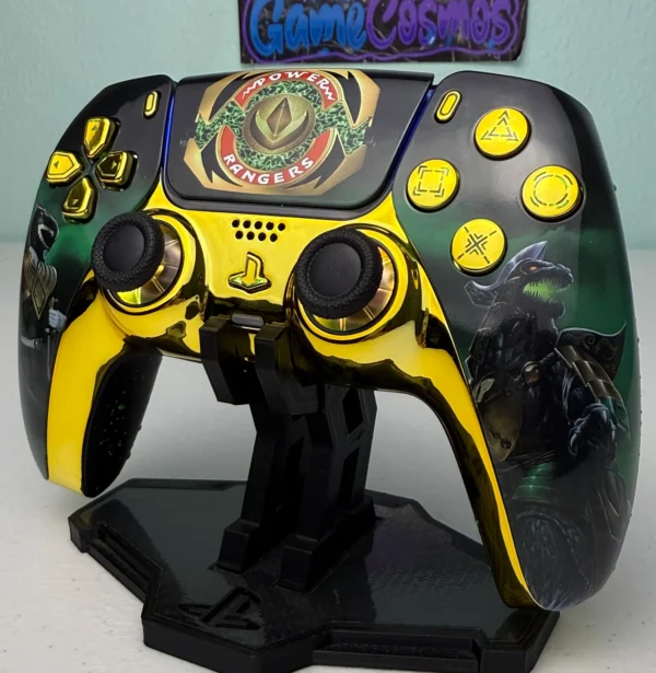 Mighty Morphin Power Rangers - RGB LED - Custom Wireless Controller 4 PS5 Or PC - Image 4