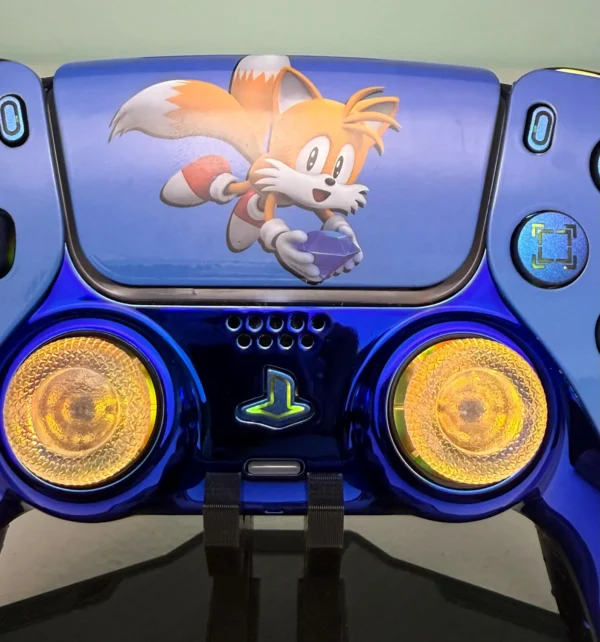 Sonic The Hedgehog - RGB LED - Custom Wireless Controller for PS5 Or PC - Image 5