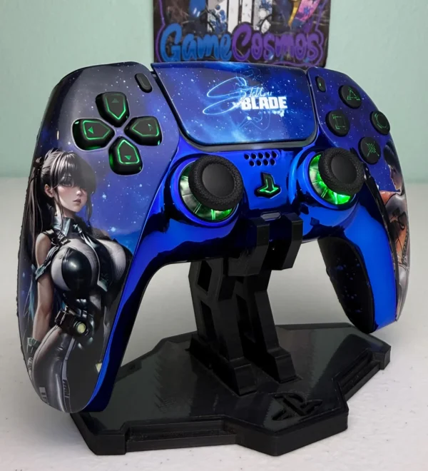 Stellar  Blade Eve - RGB LED - Custom Wireless Controller for PS5 Or PC - Image 3