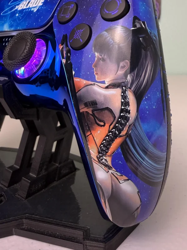 Stellar  Blade Eve - RGB LED - Custom Wireless Controller for PS5 Or PC - Image 5