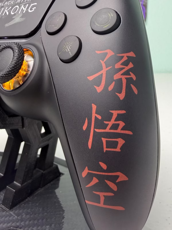 Black Myth Wukong - RGB LED - Custom Wireless Controller for PS5 Or PC - Image 5