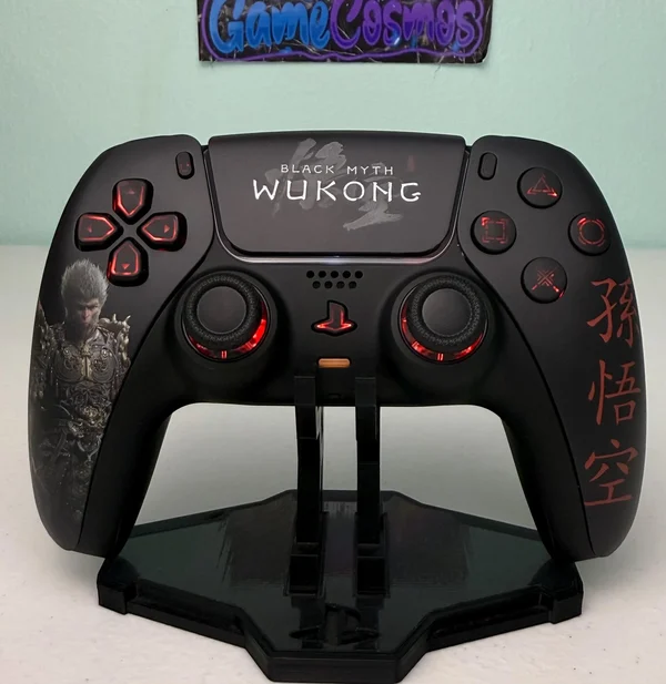 Black Myth Wukong - RGB LED - Custom Wireless Controller for PS5 Or PC