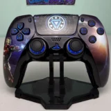 Marvel IronMan In Space - RGB LED - Custom Wireless Controller for PS5 Or PC
