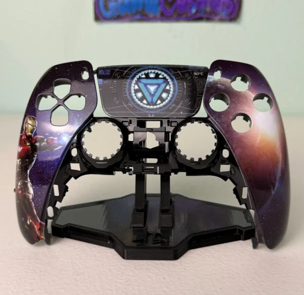 Marvel IronMan In Space - RGB LED - Custom Wireless Controller for PS5 Or PC - Image 8