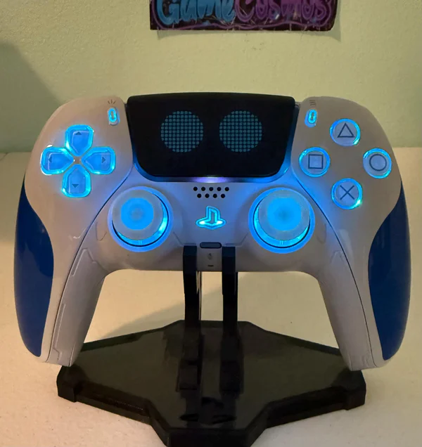 Astro Bot - RGB LED - Custom Wireless Controller for PS5 Or PC