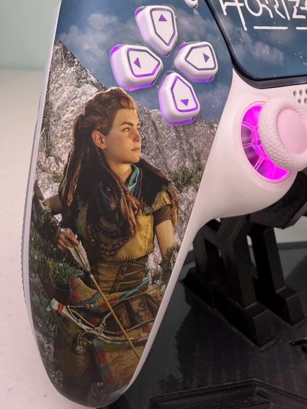 Horizon Zero / West - RGB LED - Custom Wireless Controller for PS5 Or PC - Image 4