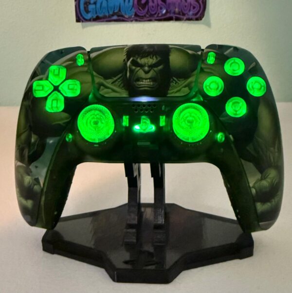 Marvel The Incredible Hulk - RGB LED - Custom Wireless Controller for PS5 Or PC - Image 6