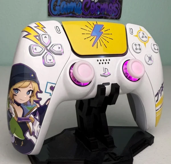 Wattson Apex Legends - RGB LED - Custom Wireless Controller for PS5 Or PC - Image 2