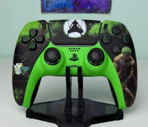 Roronoa Zoro One Piece - RGB LED - Custom Wireless Controller for PS5 Or PC