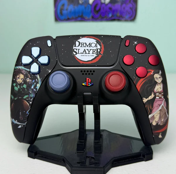 Demon Slayer Tanjiro Nezuko - Custom Wireless Controller for PS5 or PC