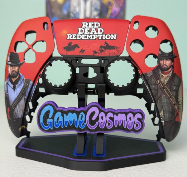 RDR + RDR2 Red Dead - Real Metal - Custom Wireless Controller for PS5 Or PC - Image 8