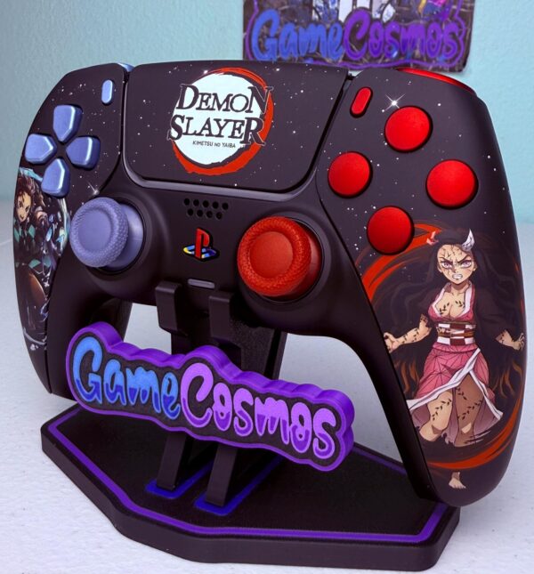 Demon Slayer Tanjiro Nezuko - Custom Wireless Controller for PS5 or PC - Image 4