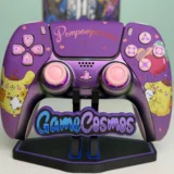 Sanrio Pompompurin - RGB LED - Custom Wireless Controller for PS5 Or PC G GameCosmos