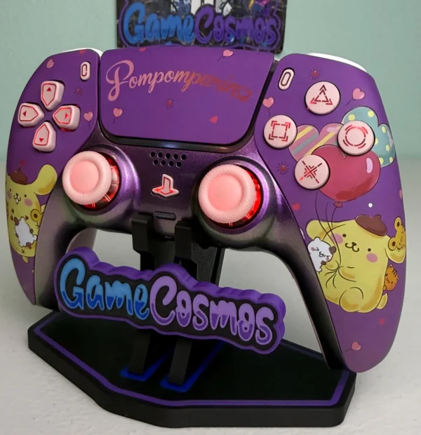 Sanrio Pompompurin - RGB LED - Custom Wireless Controller for PS5 Or PC G GameCosmos - Image 5