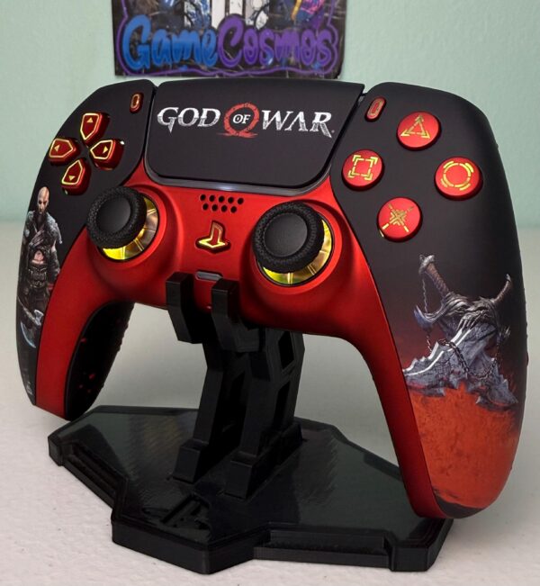 Greek Mythology God - GoW - RGB LED - Custom Wireless Controller for PS5 Or PC - Image 2