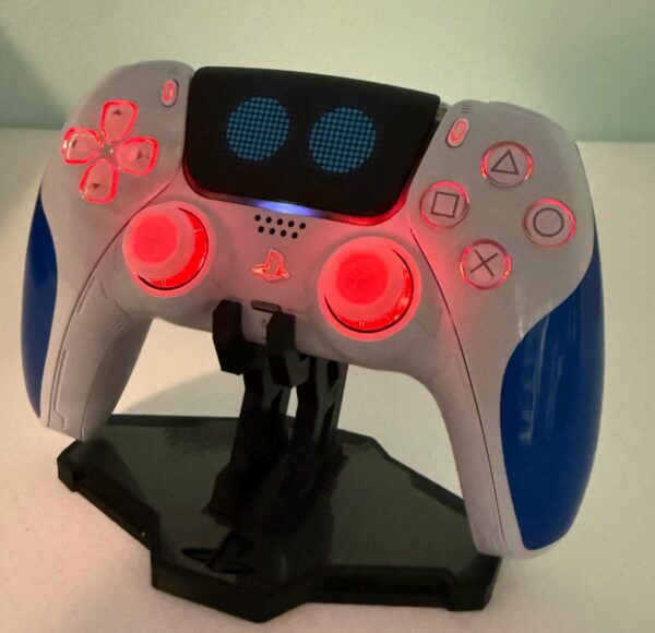 Astro Bot - RGB LED - Custom Wireless Controller for PS5 Or PC - Image 3